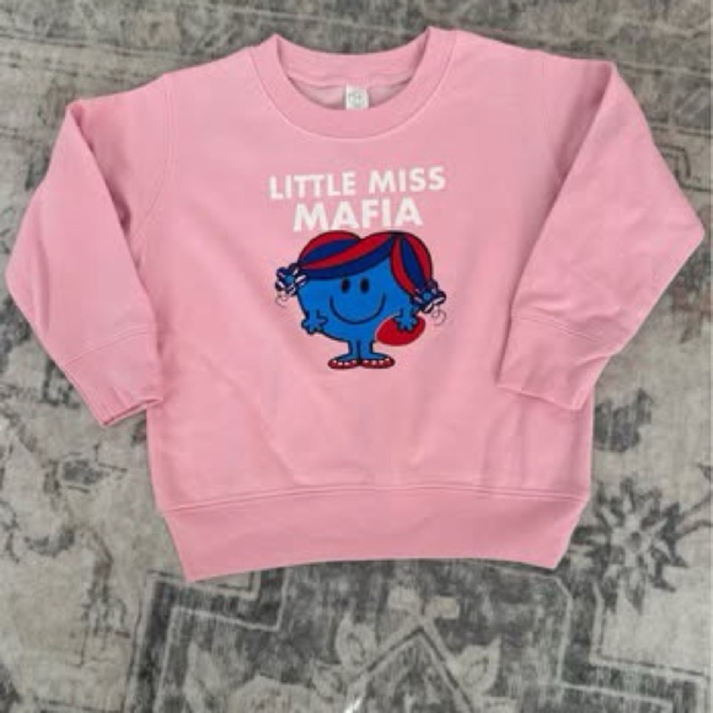 Girl’s Little Miss Mafia Buffalo Sweatshirt